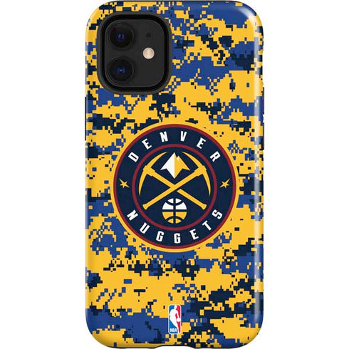 NBA Denver Nuggets Digi Camo iPhone 12 Mini Impact Case