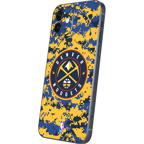 NBA Denver Nuggets Digi Camo iPhone 12 Mini Skin