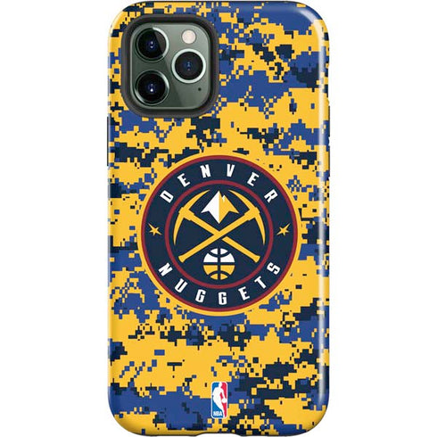 NBA Denver Nuggets Digi Camo iPhone 12 Pro Impact Case