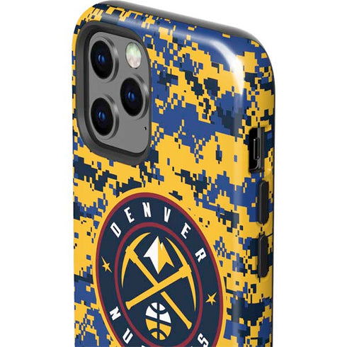 NBA Denver Nuggets Digi Camo iPhone 12 Pro Impact Case