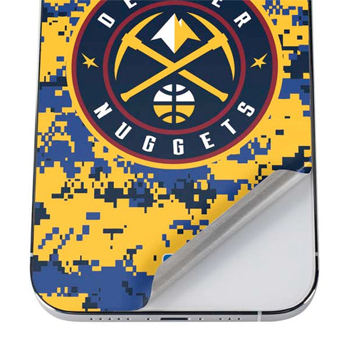 NBA Denver Nuggets Digi Camo iPhone 12 Pro Skin