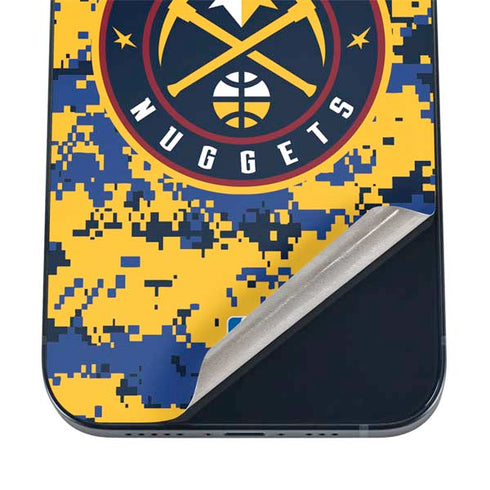 NBA Denver Nuggets Digi Camo iPhone 12 Skin
