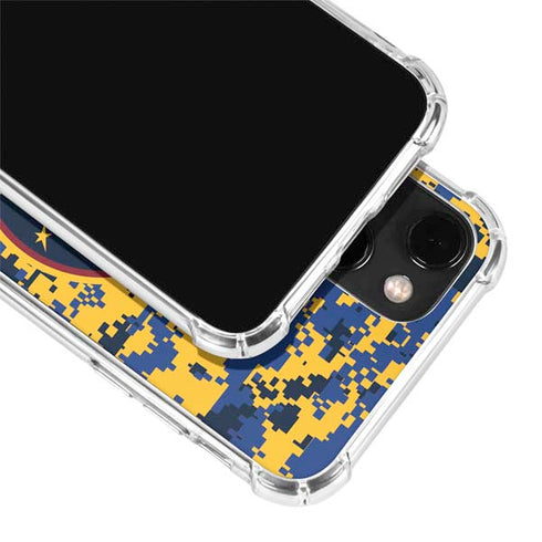 NBA Denver Nuggets Digi Camo iPhone 13 Mini Clear Case