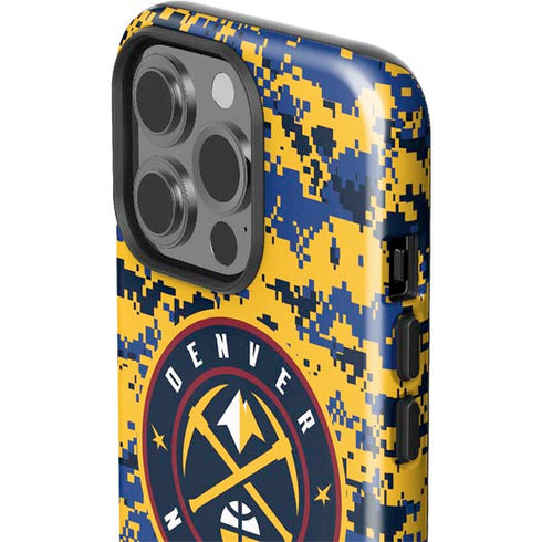 NBA Denver Nuggets Digi Camo iPhone 13 Pro Impact Case