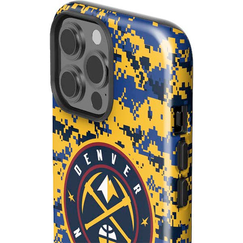 NBA Denver Nuggets Digi Camo iPhone 13 Pro Max Impact Case