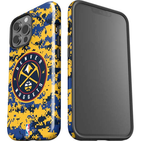 NBA Denver Nuggets Digi Camo iPhone 13 Pro Max Impact Case