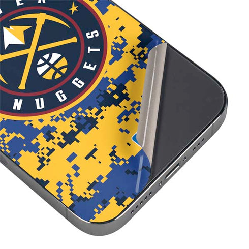 NBA Denver Nuggets Digi Camo iPhone 13 Pro Max Skin