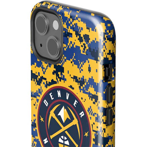 NBA Denver Nuggets Digi Camo iPhone 15 Impact Case