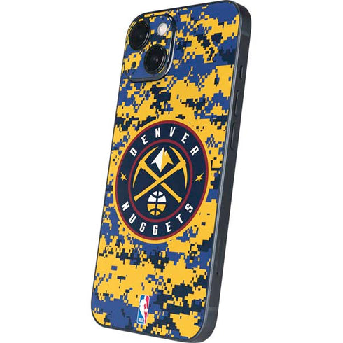 NBA Denver Nuggets Digi Camo iPhone 14 Plus Skin