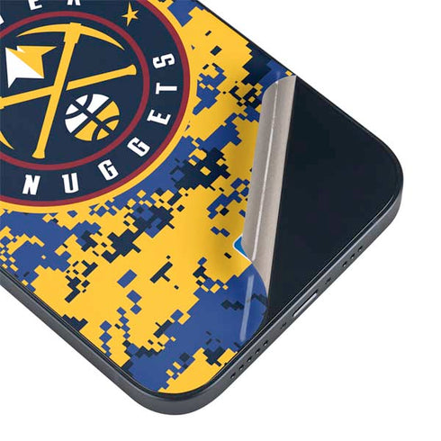 NBA Denver Nuggets Digi Camo iPhone 14 Plus Skin