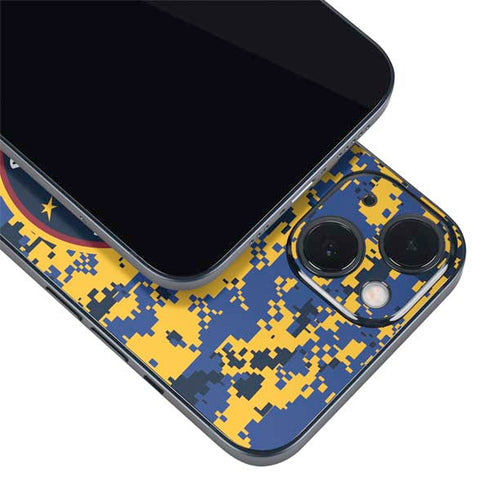 NBA Denver Nuggets Digi Camo iPhone 15 Plus Skin