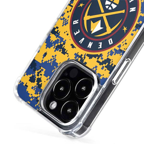 NBA Denver Nuggets Digi Camo iPhone 15 Pro Max MagSafe Case