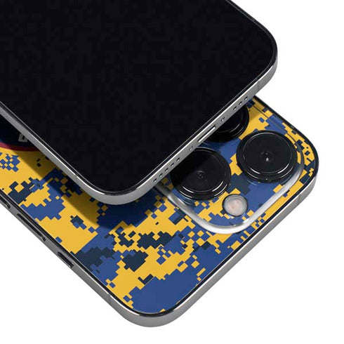 NBA Denver Nuggets Digi Camo iPhone 15 Pro Skin