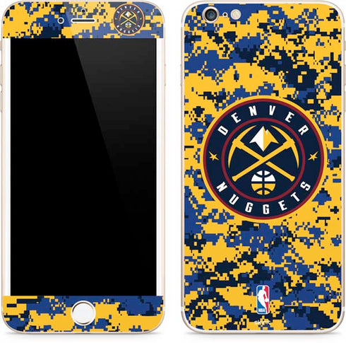 NBA Denver Nuggets Digi Camo iPhone 6/6s Plus Skin