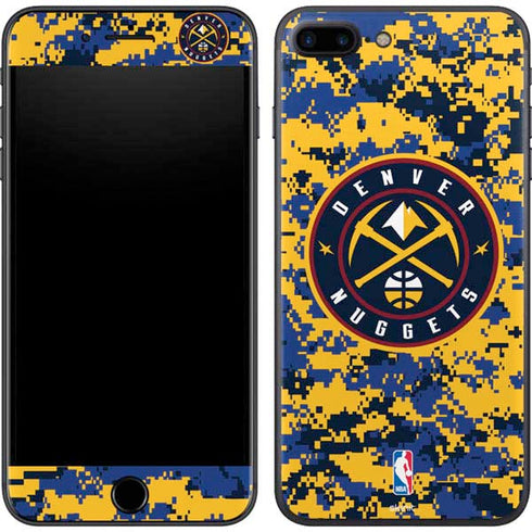 NBA Denver Nuggets Digi Camo iPhone 8 Plus Skin