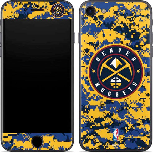 NBA Denver Nuggets Digi Camo iPhone 8 Skin