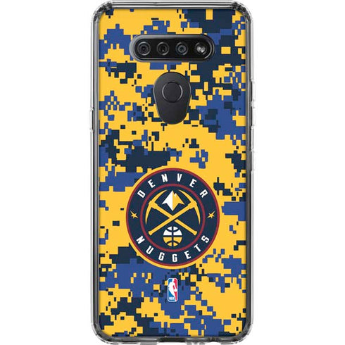 NBA Denver Nuggets Digi Camo LG K51/Q51 Clear Case
