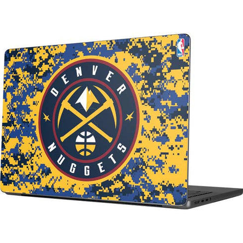 NBA Denver Nuggets Digi Camo MacBook Pro 14in (2021-24) Skin