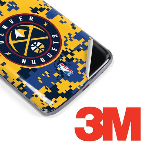 NBA Denver Nuggets Digi Camo Moto E5 Plus Skin