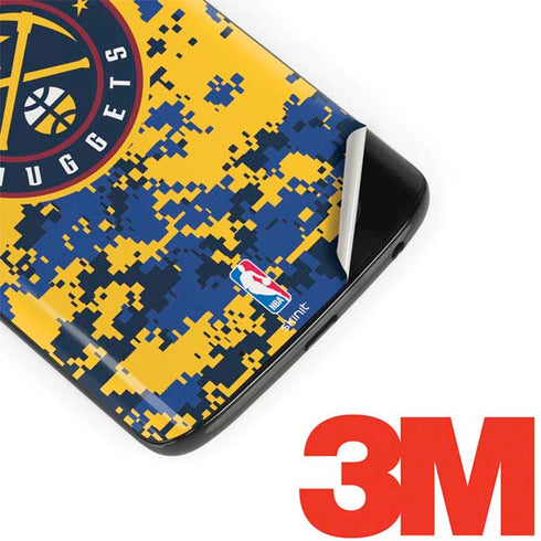 NBA Denver Nuggets Digi Camo Moto G6 Skin