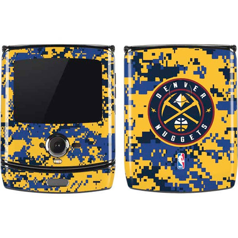 NBA Denver Nuggets Digi Camo Motorola RAZR Skin