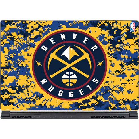 NBA Denver Nuggets Digi Camo MSI GS65 Stealth Laptop Skin
