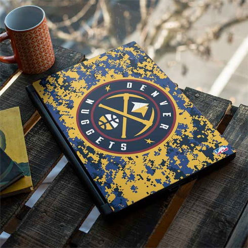 NBA Denver Nuggets Digi Camo MSI GS65 Stealth Laptop Skin