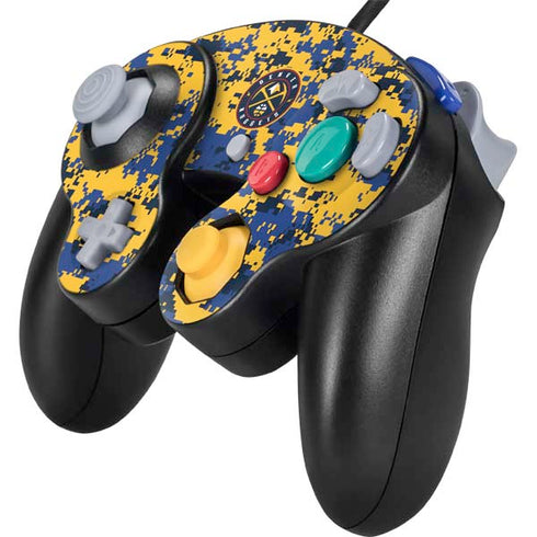 NBA Denver Nuggets Digi Camo Nintendo GameCube Controller Skin