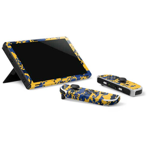 NBA Denver Nuggets Digi Camo Nintendo Switch OLED (2021) Skin