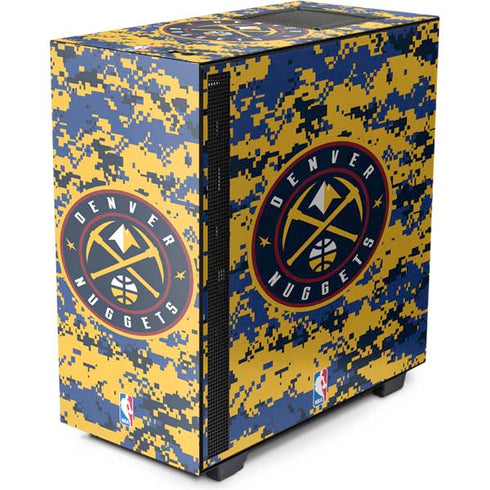 NBA Denver Nuggets Digi Camo NZXT H510 Compact ATX Mid-Tower Case Skin