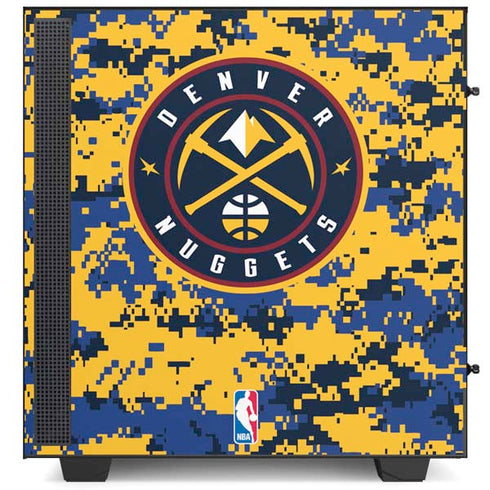 NBA Denver Nuggets Digi Camo NZXT H510 Compact ATX Mid-Tower Case Skin