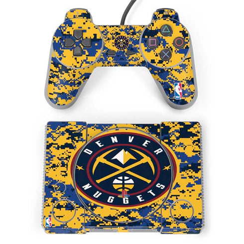 NBA Denver Nuggets Digi Camo PlayStation Classic Bundle Skin