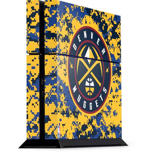 NBA Denver Nuggets Digi Camo PS4 Console Skin