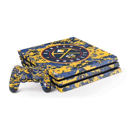NBA Denver Nuggets Digi Camo PS4 Pro Bundle Skin