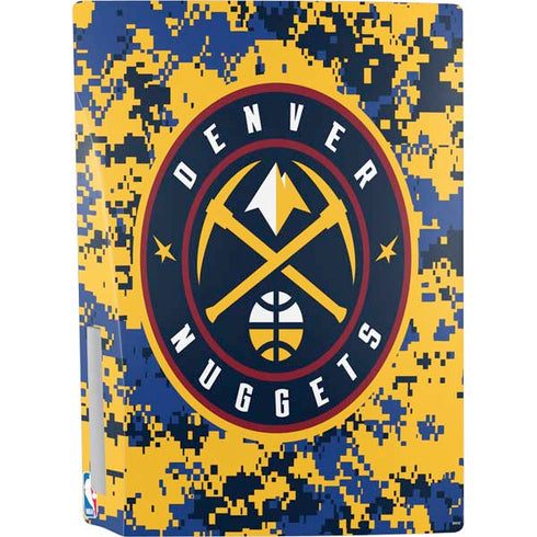 NBA Denver Nuggets Digi Camo PS5 Console Skin