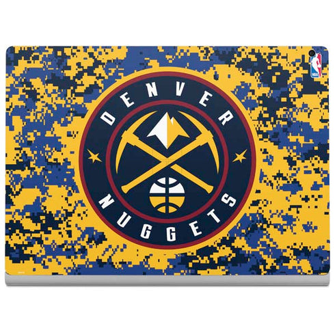 NBA Denver Nuggets Digi Camo Surface Book 2 15in Skin