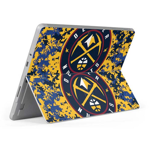 NBA Denver Nuggets Digi Camo Surface Go Skin
