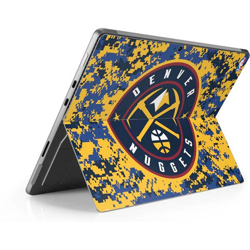 NBA Denver Nuggets Digi Camo Surface Pro 9 Skin