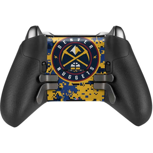NBA Denver Nuggets Digi Camo Xbox Elite Wireless Controller Series 2 Skin
