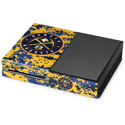 NBA Denver Nuggets Digi Camo Xbox One Console Skin