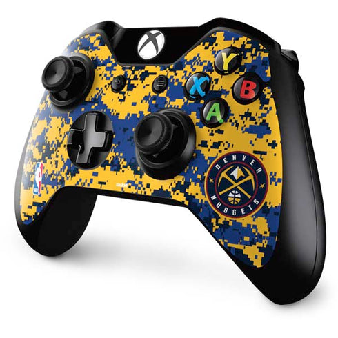 NBA Denver Nuggets Digi Camo Xbox One Controller Skin