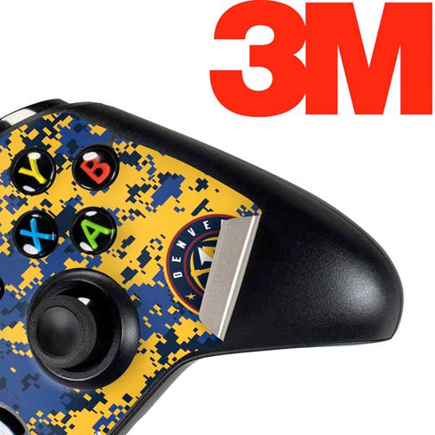NBA Denver Nuggets Digi Camo Xbox One Controller Skin