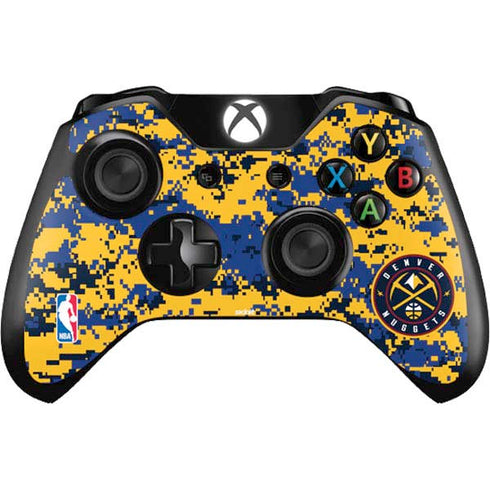 NBA Denver Nuggets Digi Camo Xbox One Controller Skin
