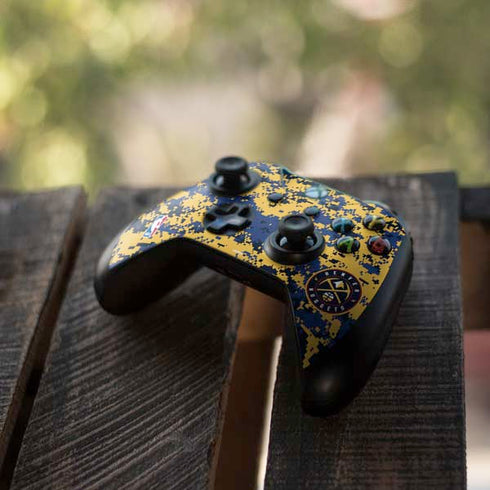 NBA Denver Nuggets Digi Camo Xbox One X Controller Skin