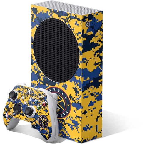 NBA Denver Nuggets Digi Camo Xbox Series S Bundle Skin