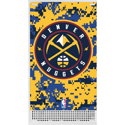 NBA Denver Nuggets Digi Camo Xbox Series S Bundle Skin