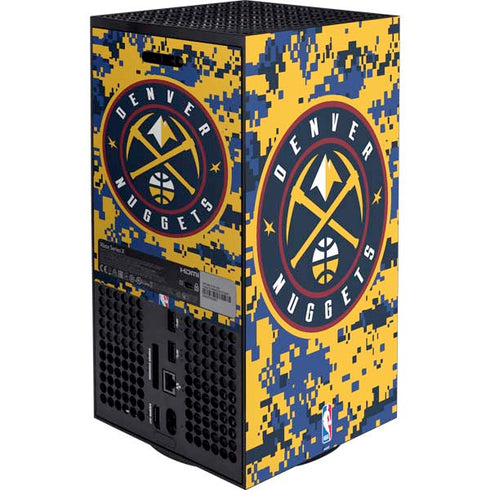 NBA Denver Nuggets Digi Camo Xbox Series X Bundle Skin