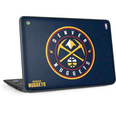 NBA Denver Nuggets Distressed HP Chromebook Skin