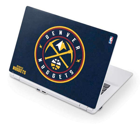 NBA Denver Nuggets Distressed Acer Chromebook Skin