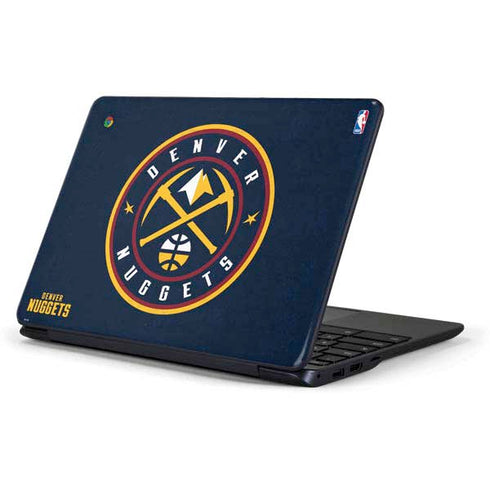 NBA Denver Nuggets Distressed Samsung Chromebook Skin